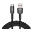 Cablu Date si Incarcare USB-A - USB-C Tech-Protect Ultraboost EVO, 100W, 3m, Negru 