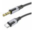 Cablu Audio 3.5mm - USB-C Borofone BL19 Creator, 1m, Negru 