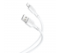 Cablu Date si Incarcare USB-A - Lightning XO Design NB103, 18W, 1m, Alb 