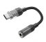 Adaptor Audio USB-C - 3.5mm HOCO LS37, Negru 
