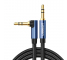 Cablu Audio 3.5mm - 3.5mm UGREEN AV112, 1.5m, Albastru 