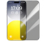 Folie de protectie Ecran Privacy Baseus Diamond pentru Apple iPhone 15 Plus, Sticla Securizata, Full Glue P60057405203-02 
