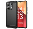 Husa pentru Xiaomi Redmi Note 13 4G, OEM, Carbon Pro, Neagra 