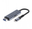 Cititor Card USB / Lightning Tech-Protect Ultraboost, SD - microSD, Gri