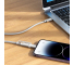 Cablu Date si Incarcare USB-C - Lightning / USB-C HOCO U134, 60W, 1.2m, Gri 