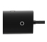 Hub USB-C Baseus Lite, 4 x USB-A 3.0 - 1 x USB-C, 0.25m, Negru WKQX030301 