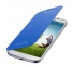 Husa piele Samsung I9500 Galaxy S4 EF-FI950BC albastra Blister Originala