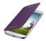 Husa piele Samsung I9500 Galaxy S4 EF-FI950BV mov Blister Originala