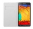 Husa piele Samsung Galaxy Note 3 EF-WN900BW alba Blister Originala