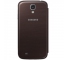 Husa piele Samsung I9500 Galaxy S4 EF-FI950BA maro Blister Originala