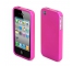 Husa plastic Apple iPhone 4 Griffin Outfit Ice roz Blister Originala