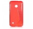 Husa silicon TPU Nokia Lumia 530 Dual SIM Wave rosie