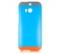 Husa plastic HTC One (M8) dual sim albastra Blister Originala