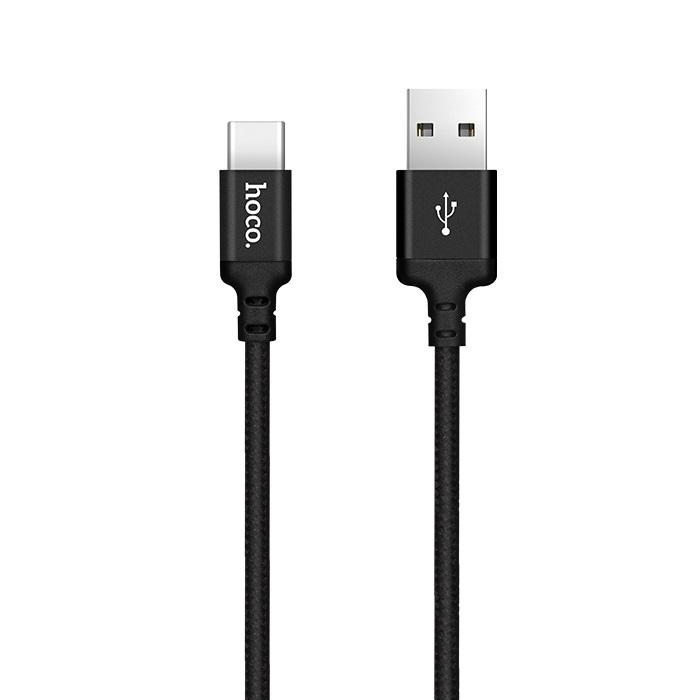 cablu-date-si-incarcare-usb-a---usb-c-hoco-x14-times-2C-18w-2C-1m-2C-negru