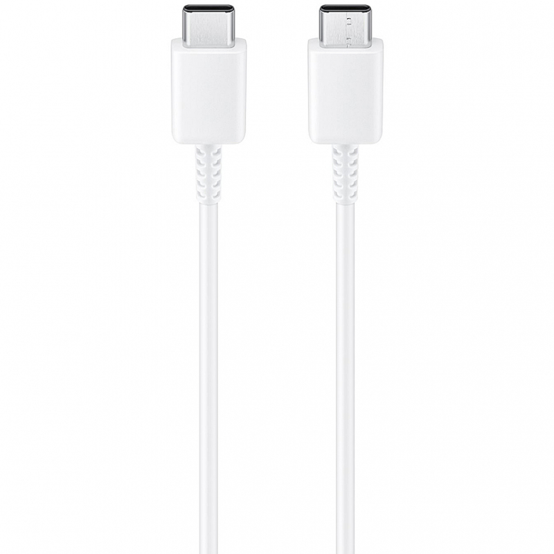 Cablu Date si Incarcare USB-C - USB-C Samsung EP-DA705, 25W, 1m, Alb EP-DA705BWEGWW