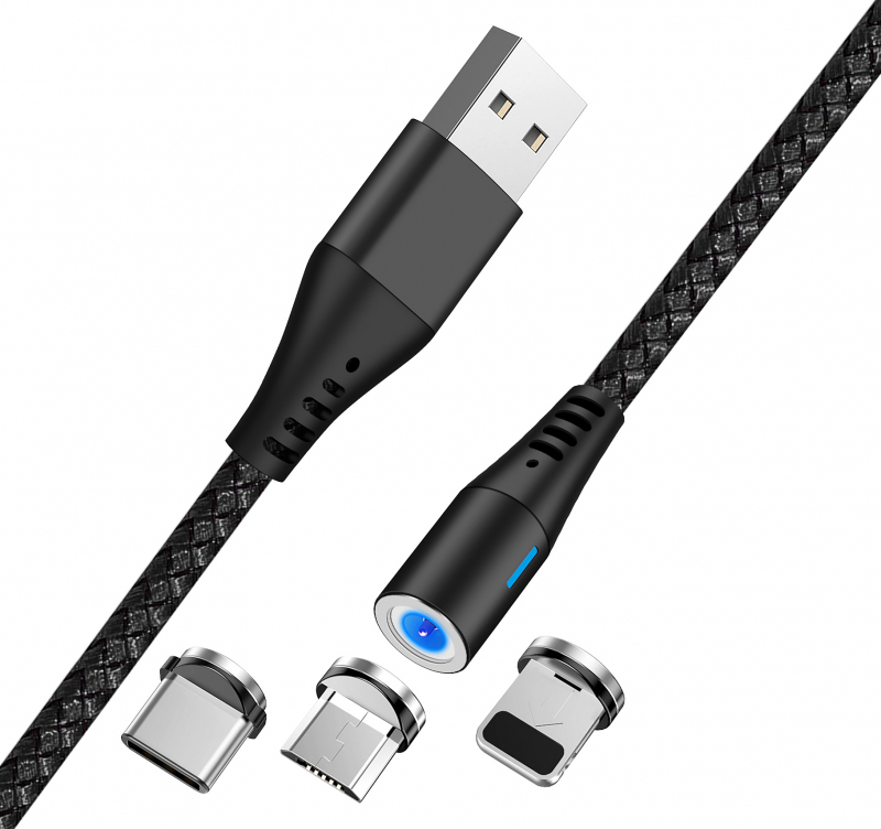 cablu-incarcare-usb---lightning---usb-type-c---microusb-maxlife-mxuc-02-2C-2a-2C-1-m-2C-negru