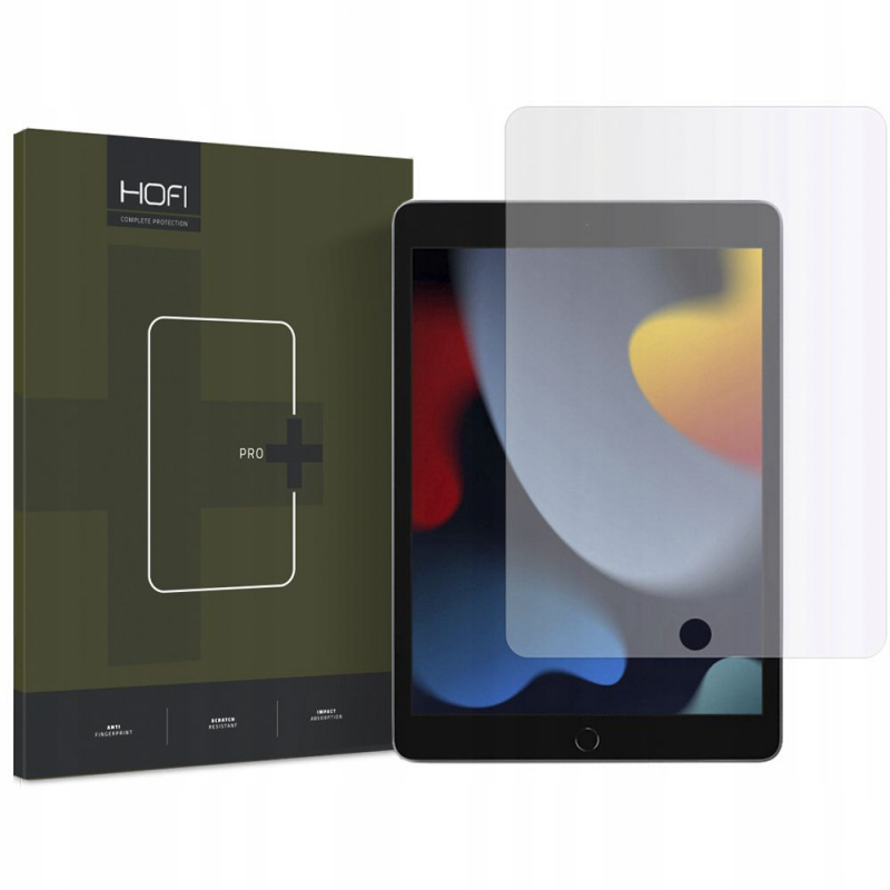 Folie de protectie Ecran HOFI PRO+ pentru Apple iPad 10.2 (2021) / 10.2 (2020) / 10.2 (2019), Sticla securizata, Full Glue H0FI041