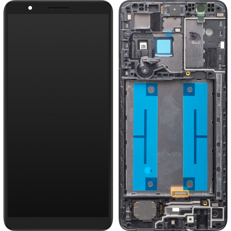 Display - Touchscreen Samsung Galaxy A01 Core A013, Cu Rama, Negru GH82-23561A 
