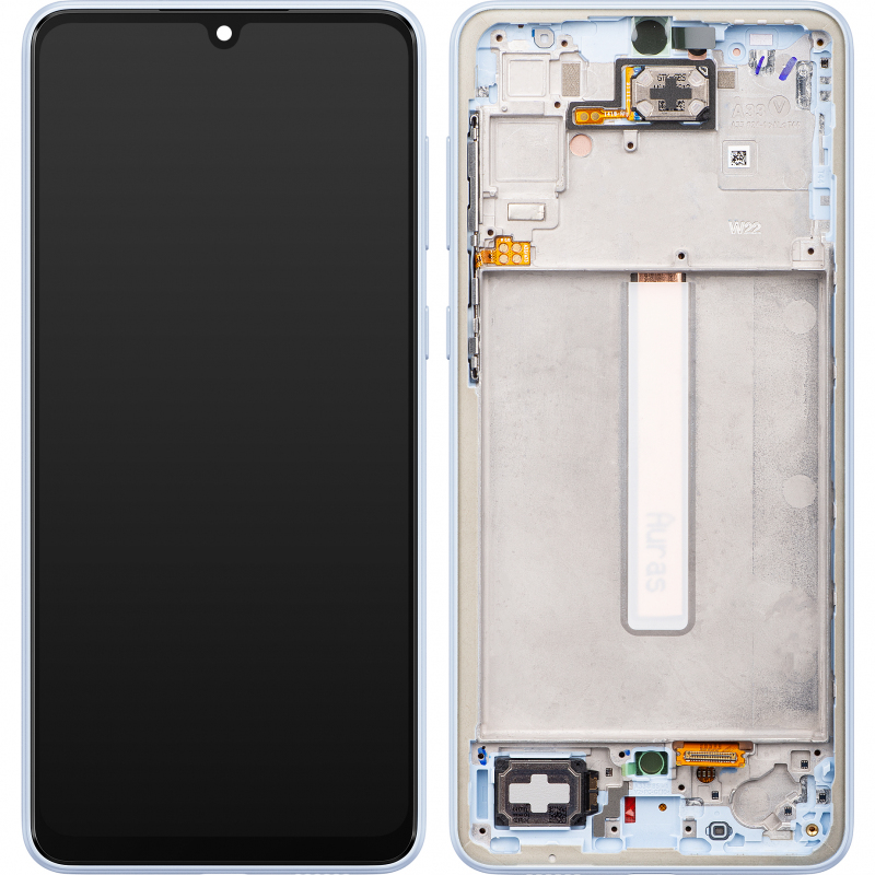 Display - Touchscreen Samsung Galaxy A33 5G, Cu Rama, Albastru GH82-28143C 
