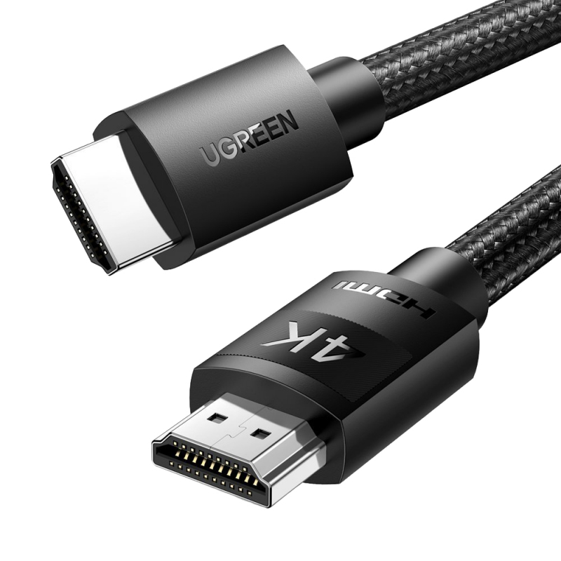 Cablu Video UGREEN HD119, HDMI - HDMI, 4K, 1m, Negru