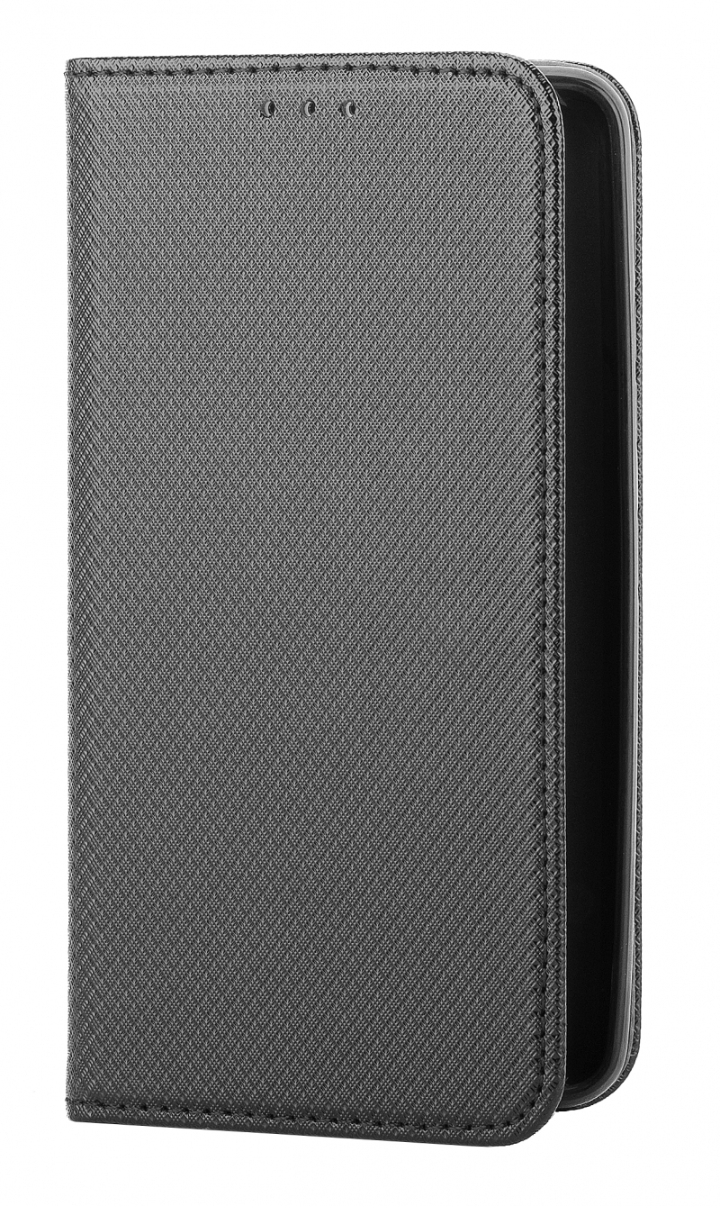 Husa Piele Ecologica OEM Smart Magnet pentru Samsung Galaxy A03 A035, Neagra 