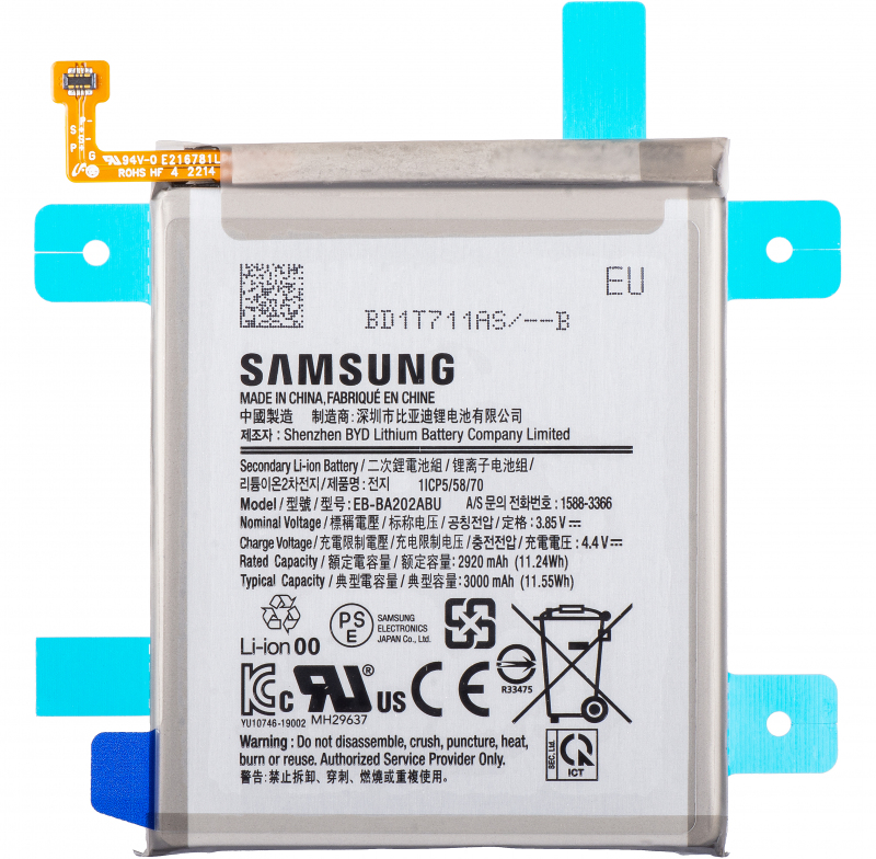 Acumulator Samsung Galaxy A20e A202, EB-BA202ABU, Service Pack GH82-20188A 