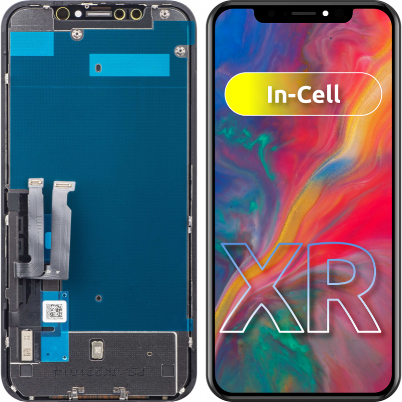 Display cu Touchscreen JK pentru Apple iPhone XR, cu Rama, Versiune LCD In-Cell, Negru Display cu Touchscreen JK pentru Apple iPhone XR, cu Rama, Versiune LCD In-Cell, Negru