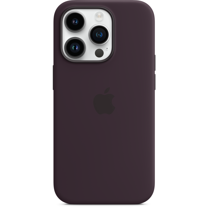 Husa Silicon Apple iPhone 14 Pro Max, MagSafe, Elderberry, Mov MPTX3ZM/A 