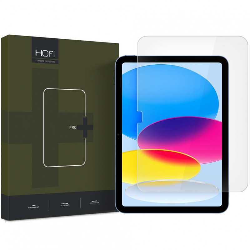 Folie de protectie Ecran HOFI PRO+ pentru Apple iPad (2022), Sticla securizata, Full Glue