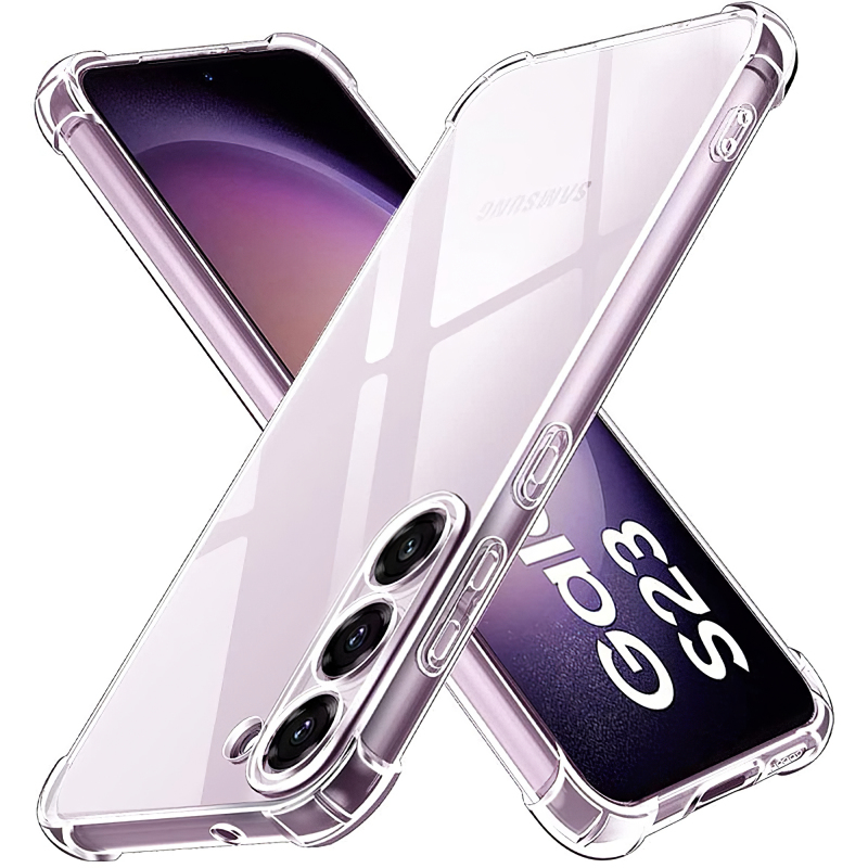 Husa TPU OEM Antisoc pentru Samsung Galaxy S23+ S916, Slim, Transparenta 