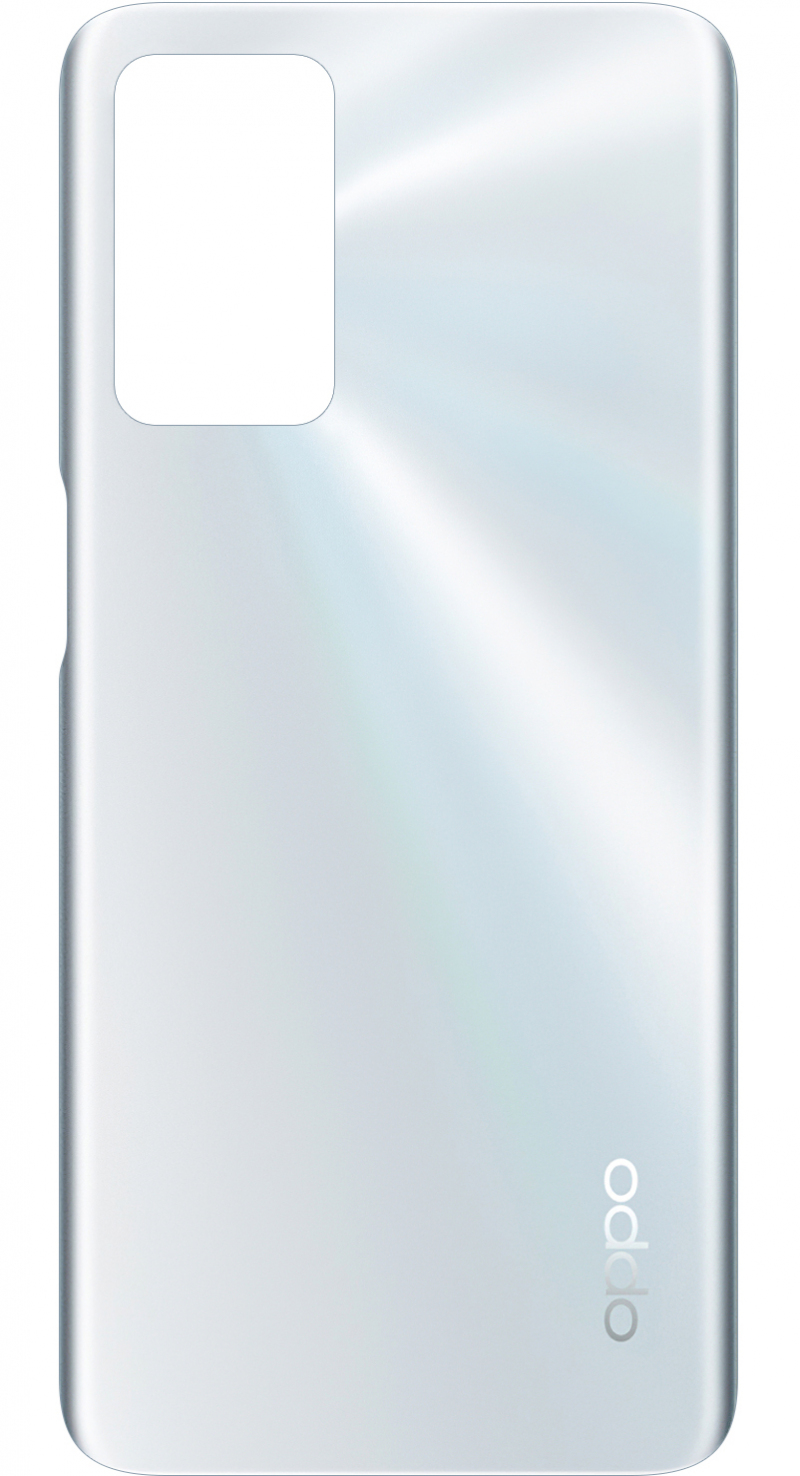 Capac Baterie Oppo A16s / A54s / A16, Argintiu (Space Silver), Service Pack 3203218 