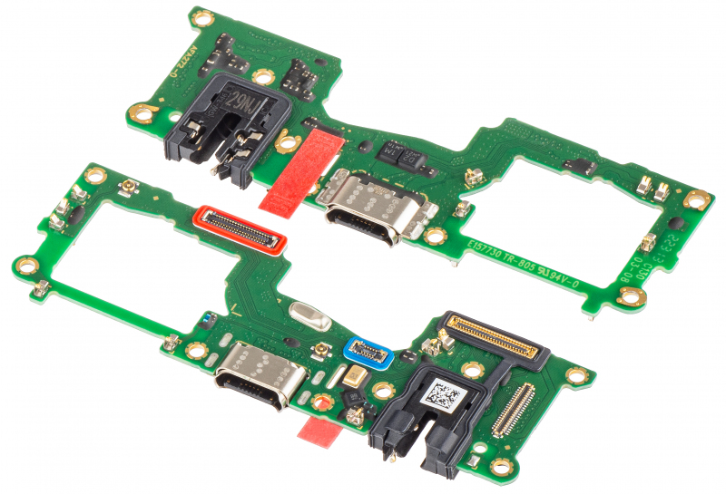 Placa cu Conector Incarcare - Audio - Microfon Oppo F19 Pro+ 5G / Reno5 Z / A94 5G, Service Pack 4969616 