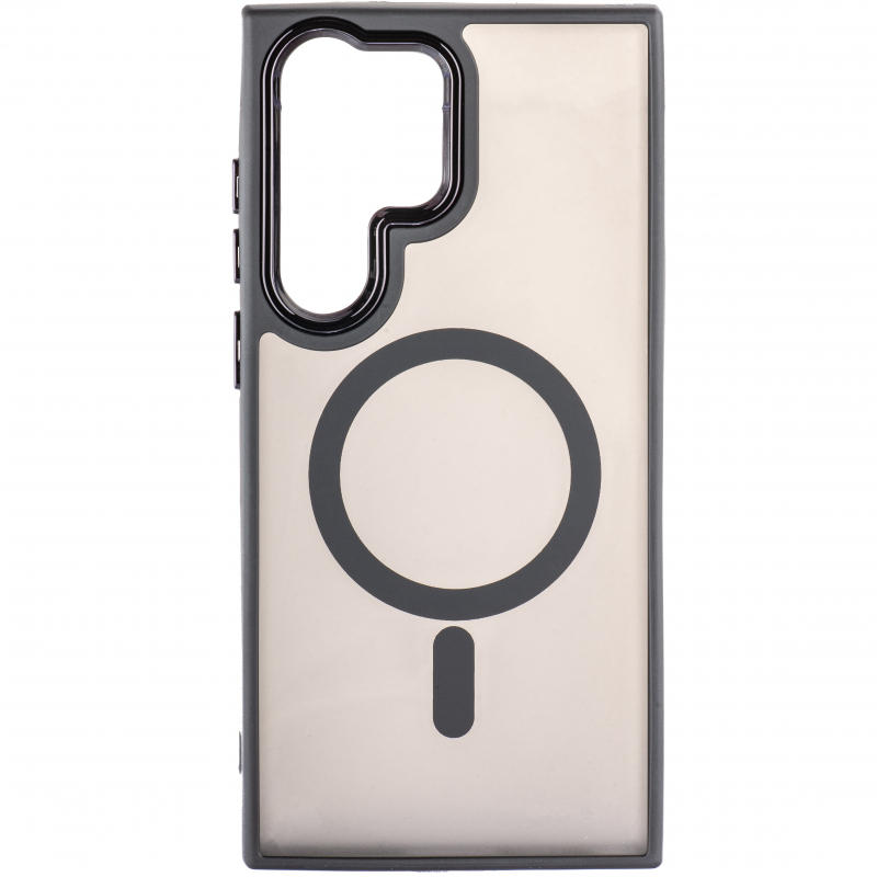 Husa MagSafe pentru Samsung Galaxy S23 S911, OEM, Magnetic Collection, Neagra 
