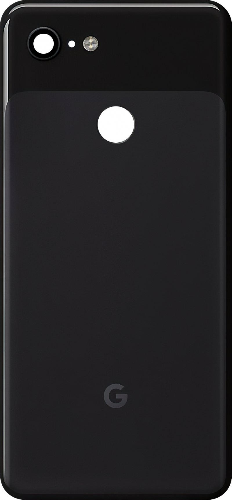 Capac Baterie Google Pixel 3, Negru (Just Black), Swap 