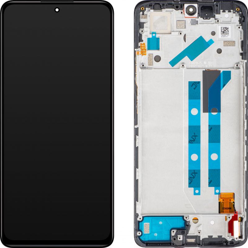 Display cu Touchscreen Xiaomi Redmi Note 12 Pro 4G, cu Rama, Gri (Graphite Gray), Service Pack 5600010K6A00 