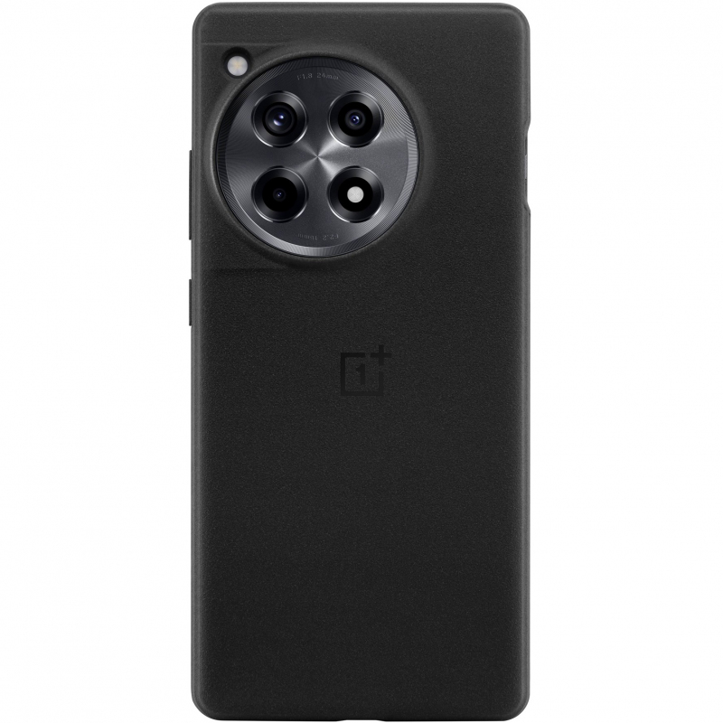 Husa pentru OnePlus 12R, Sandstone Bumper, Neagra 5431101515 