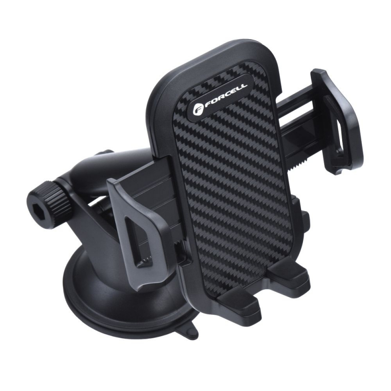 suport-auto-forcell-carbon-bracket-2C-62mm---95mm-2C-negru