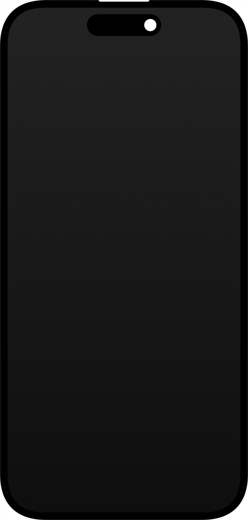 Display cu Touchscreen pentru Apple iPhone 14 Pro, cu Rama, Versiune LCD In-Cell, Negru