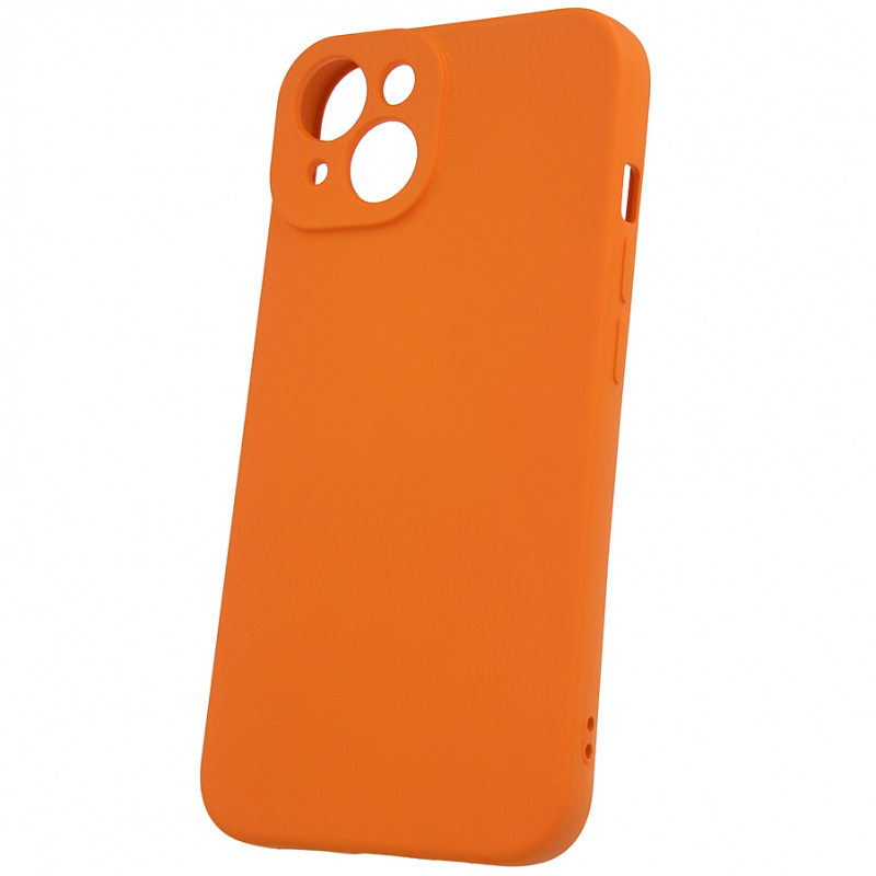 Case for Xiaomi Redmi 13C, OEM, Silicone, Orange 