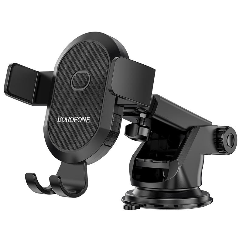 Suport Auto Borofone BH39, 4.5inch - 6.5inch, Negru Suport Auto Borofone BH39, 4.5inch - 6.5inch, Negru