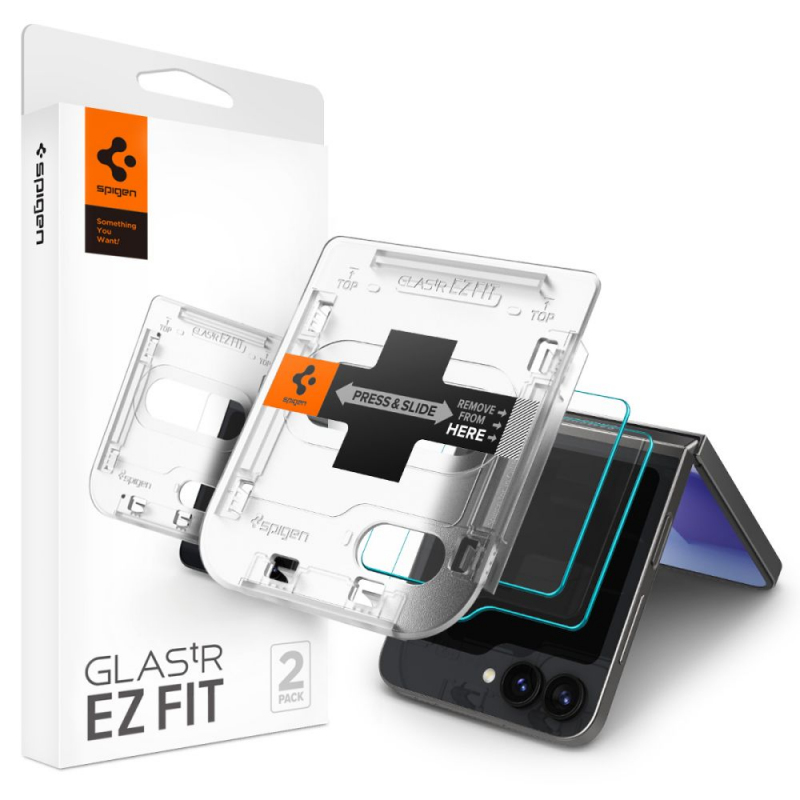 folie-de-protectie-ecran-spigen-ez-fit-pentru-samsung-galaxy-z-flip6-2C-sticla-securizata-2C-full-glue-2C-set-2-bucati-2C-2.5d-2C-ecran-exterior-agl07972