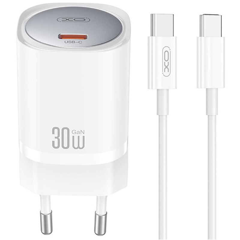 incarcator-retea-cu-cablu-usb-c-xo-design-ce20-2C-30w-2C-3a-2C-1-x-usb-c-2C-alb-