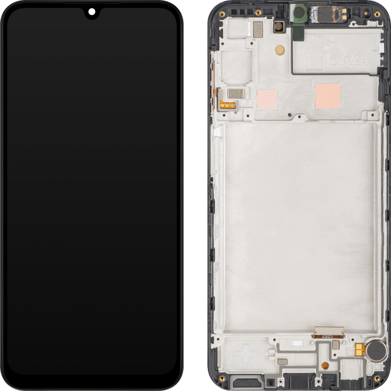 MP Touchscreen Display compatible with Samsung Galaxy A24 4G A245, with Frame, OLED Version, Black MP Touchscreen Display compatible with Samsung Galaxy A24 4G A245, with Frame, OLED Version, Black