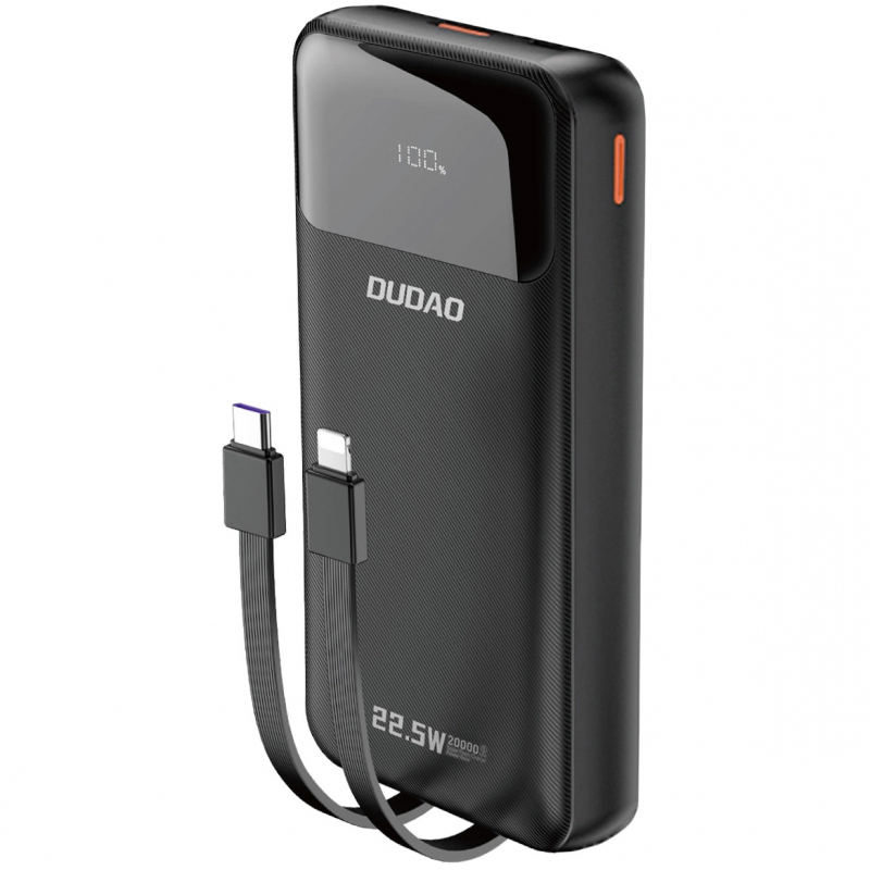 baterie-externa-dudao-k15pro-2C-20000mah-2C-22.5w-2C-qc--2B-pd-2C-1-x-usb-a---1-x-usb-c-2C-neagra-