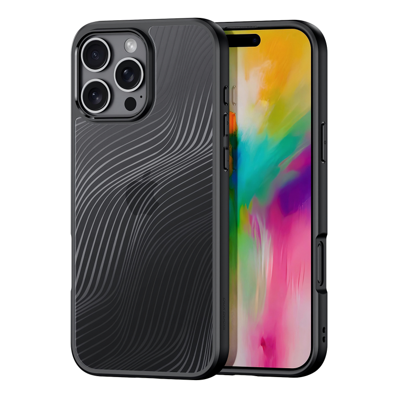 Husa pentru Apple iPhone 16 Pro, DUX DUCIS, Aimo, Neagra 