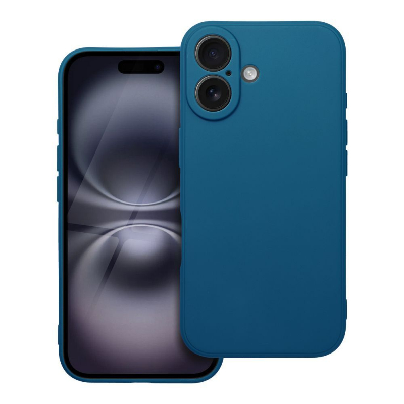 Husa pentru Apple iPhone 16, OEM, Matt, Albastra Husa pentru Apple iPhone 16, OEM, Matt, Albastra