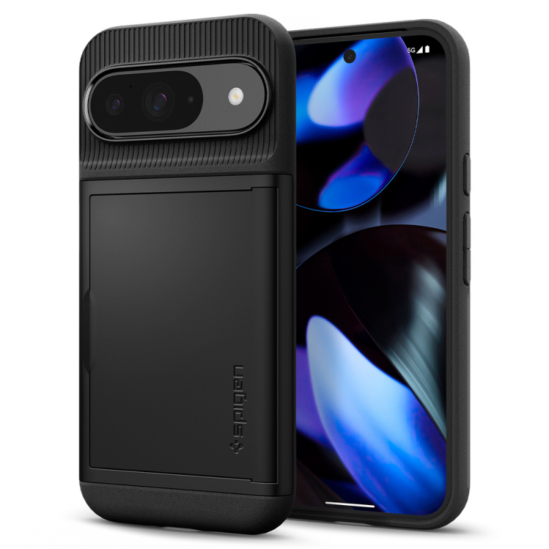 Husa pentru Google Pixel 9 / 9 Pro, Spigen, Slim Armor CS, Neagra ACS07695 