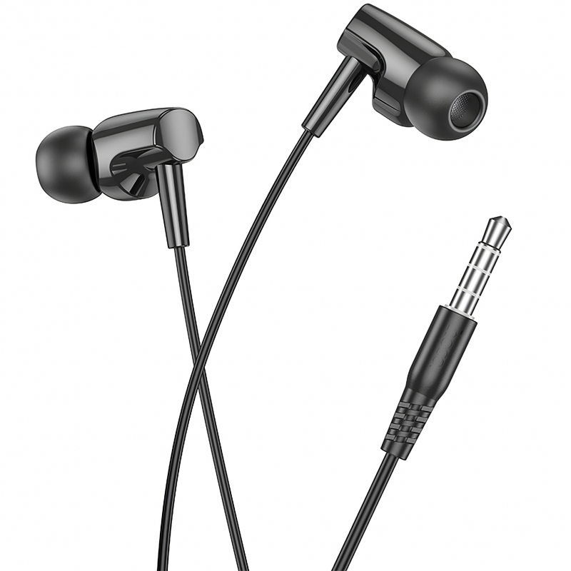 Handsfree 3.5mm HOCO M112, Negru Handsfree 3.5mm HOCO M112, Negru