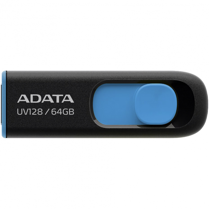 Memorie Externa USB-A 3.2 Adata UV128, 64Gb AUV128-64G-RBE 