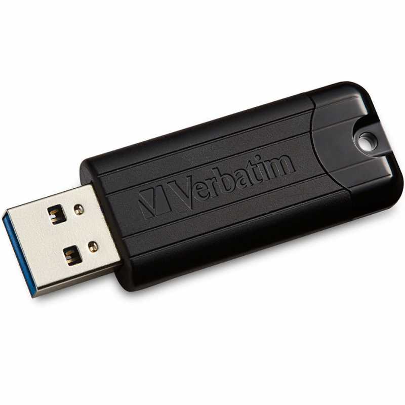 Memorie Externa USB-A Verbatim Pinstripe, 64Gb 